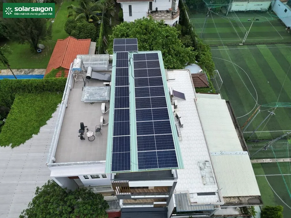 Đánh Giá Chi Phí Lắp Điện Mặt Trời Hybrid 10kWp Lưu Trữ BYD 10kWh Tại Thủ Đức